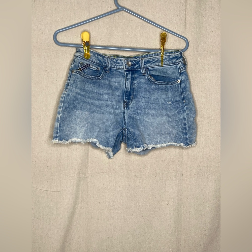 Nautica Mid Rise Denim Shorts Size 26